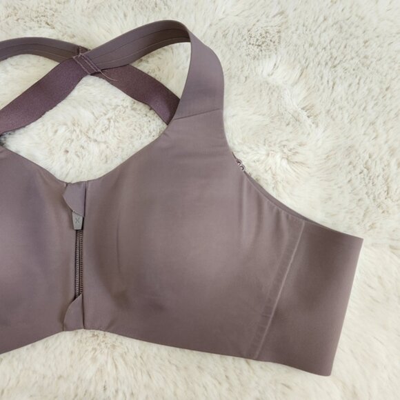 Knix Catalyst High Impact Front Zip Sports Bra Size 32C - Picture 6 of 14